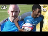 TBJZL's GAUNTLET RUN & RUGBY TACKLING with Lawrence Dallaglio | Rule’m Sports