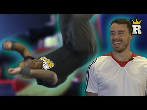 KSI Attempts a Front and Back Somersault! | Rule'm Sports