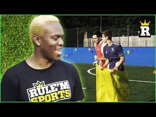 KSI vs. Spencer FC Epic 3 Legged Challenge | Rule'm Sports