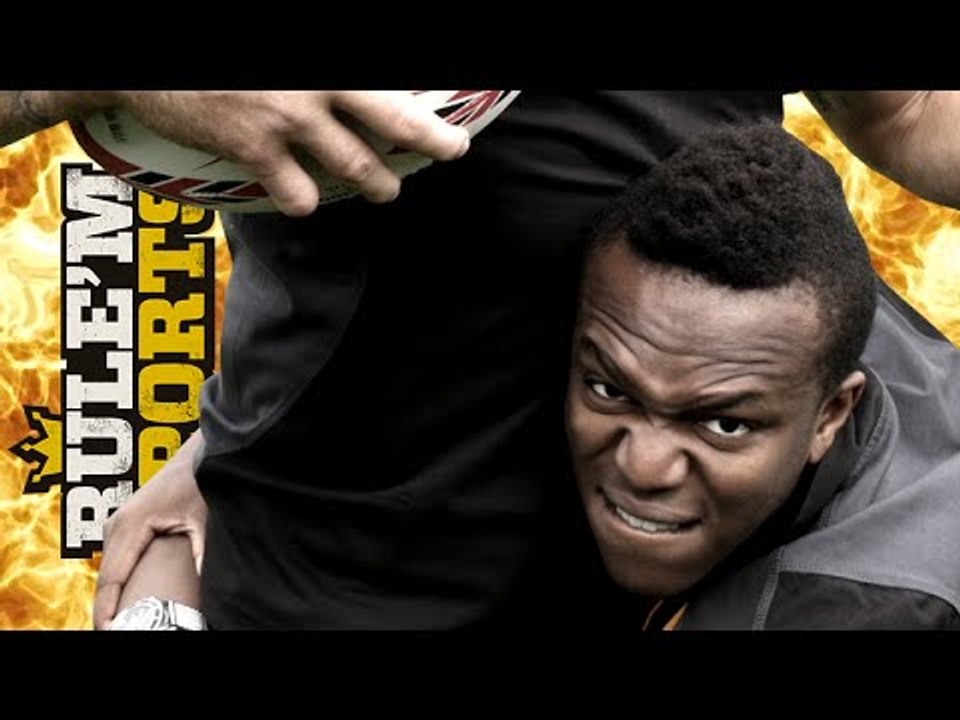 KSI gets SMASHED at Tackle School