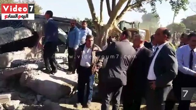 تنفيذ حملة مكبرة لإزالة التعديات على أراضى نهر النيل بالبحيرة