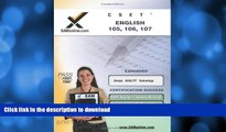 FAVORIT BOOK CSET English 105, 106, 107 Teacher Certification Test Prep Study Guide (XAM CSET)