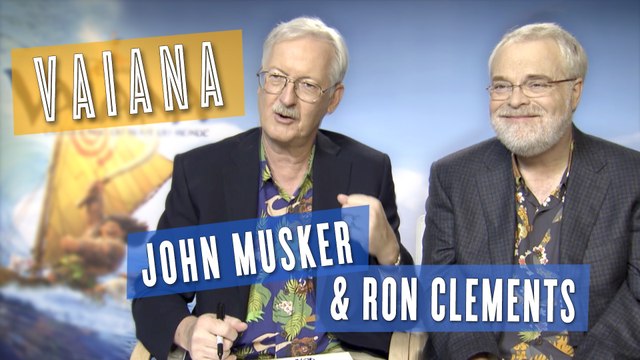 Vaiana : John Musker & Ron Clements dessinent la Princesse Disney (interview)