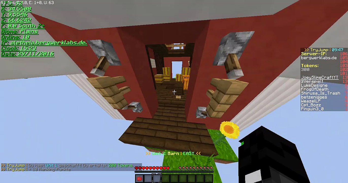 So ein Abstauber ey wie kann man so spielen Minecraft | TryJump