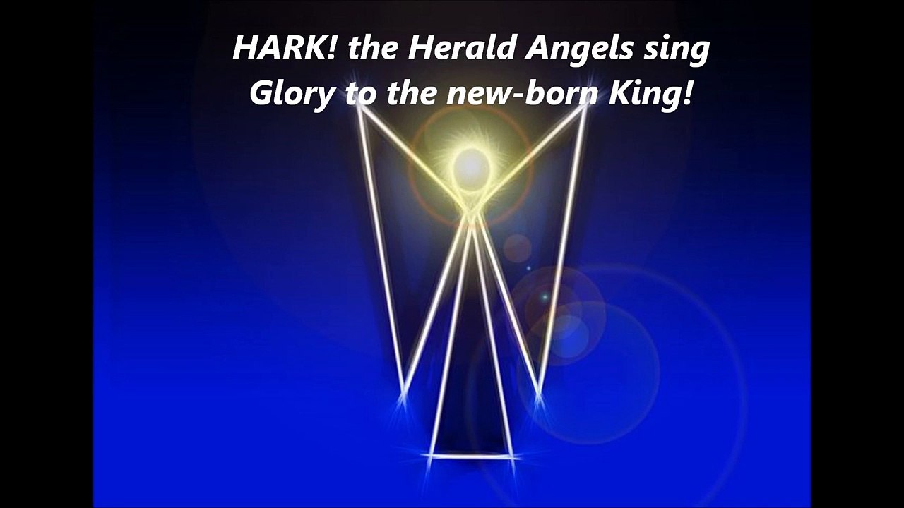Hark! The Herald Angels Sing words lyrics Christmas favorite trending sing along song songs