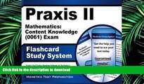 FAVORIT BOOK Praxis II Mathematics: Content Knowledge (0061) Exam Flashcard Study System: Praxis