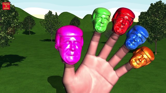 SHERIFF WOODY VS DONALD TRUMP CANDY SUPERHERO BATTLE Finger Family | 1 HOUR | 3D Nursery Rhymes