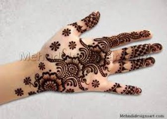 Arabic Mehendi Design On Hand - Arabic Mehendi Design
