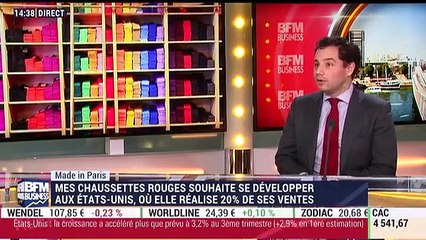 Made in Paris de Mes Chaussettes Rouges, le distributeur exclusif de Gamarelli, les chaussettes du pape et des prélats - 29/11