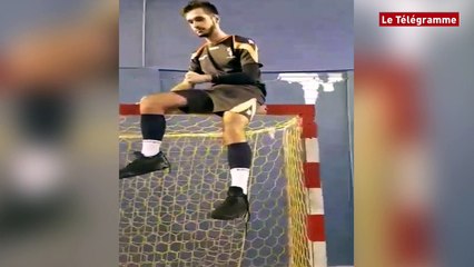 Vannes. Le "Mannequin Challenge" des handballeurs
