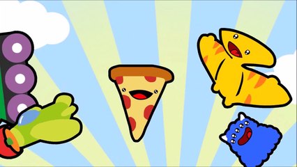 My Train Toy in Eggs Surprises - Learn Vocabularies, Colors and Shapes with Babytv123 Animation