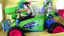 Disney Pixar Toy Story 3 Woody and Buzz LightYear Radio Controlled Car Toy - Kids Toys