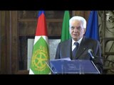 Roma - Presidente Mattarella Stato Maggiore dell'Esercito (29.11.16)