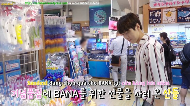 [BANANAST] [Vietsub] BABA B1A4 2 - EP.19 Sandeul in Okinawa Churaumi Aquarium