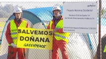 Greenpeace intenta paralizar las obras de Gas Natural en Doñana