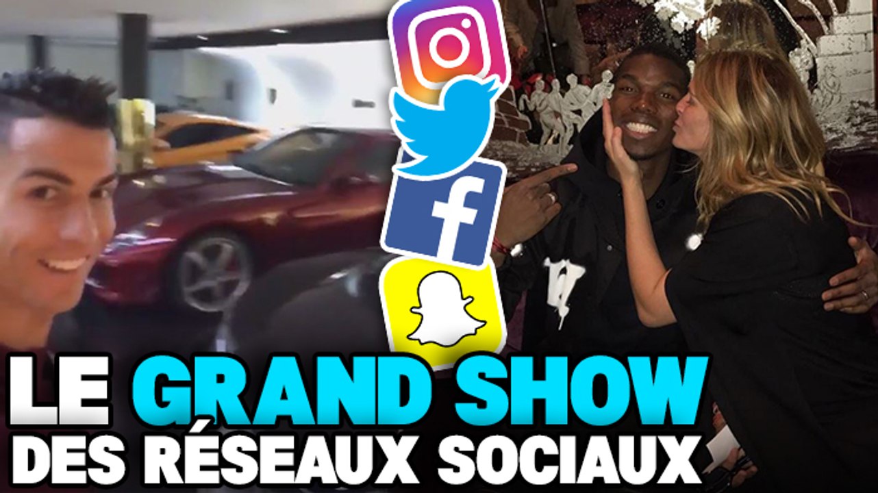 CR7 se la raconte devant ses bolides, Julia Roberts kiss Pogba... le meilleur des réseaux sociaux !