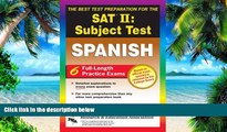 Best Price SAT II: Spanish Reading Test (REA) -- The Best Test Prep for the SAT II (Test Preps) G.