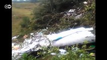 Polícia colombiana libera vídeo dos destroços do avião