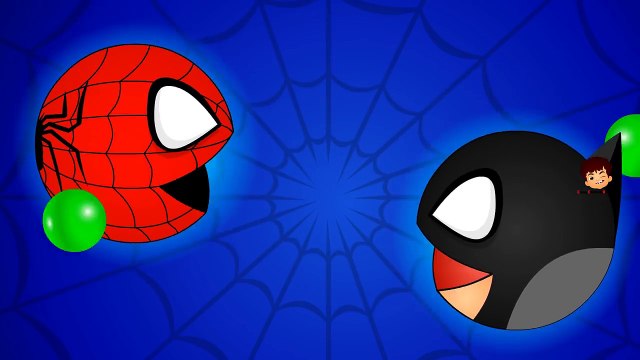 Fun Learning Colors Packman Cartoon|Learn Colors for Children with SuperHeroes|Crazy Rhymes