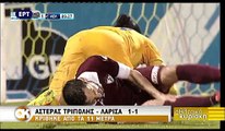 Αστέρας Τρίπολης-ΑΕΛ 1-1 2016-17 Αθλητική Κυριακή (Στιγμιότυπα & επίμαχες φάσεις)