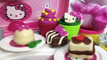 Play Doh Hello Kitty Mini Kitchen Playset ハローキティ Mini Cocina Juguetes Hello Kitty Pastry Shop