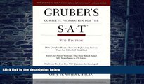 Best Price Gruber s Complete Preparation for the SAT (9th Edition) Gary Gruber For Kindle