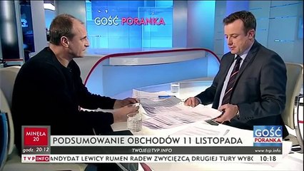 Paweł Kukiz miażdży KOD i Kijowskiego u mistrza Klarenbacha