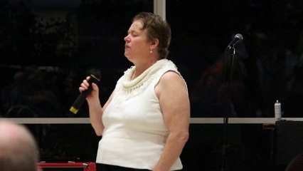 Lisa Russell sings 'Just The Thought Of You' Sheffield Remembers 2016