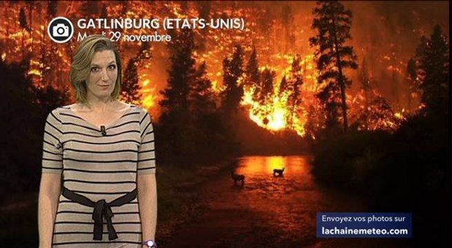 USA : incendies catastrophiques au Tennessee