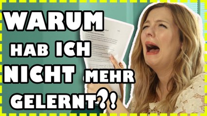 Klassenarbeit - Gedanken bei Prüfungen | SILVI ROCKSTAR | Life is Chaos