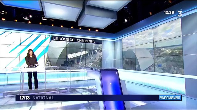 Tchernobyl : un dôme de confinement installé au-dessus du réacteur accidenté en Ukraine