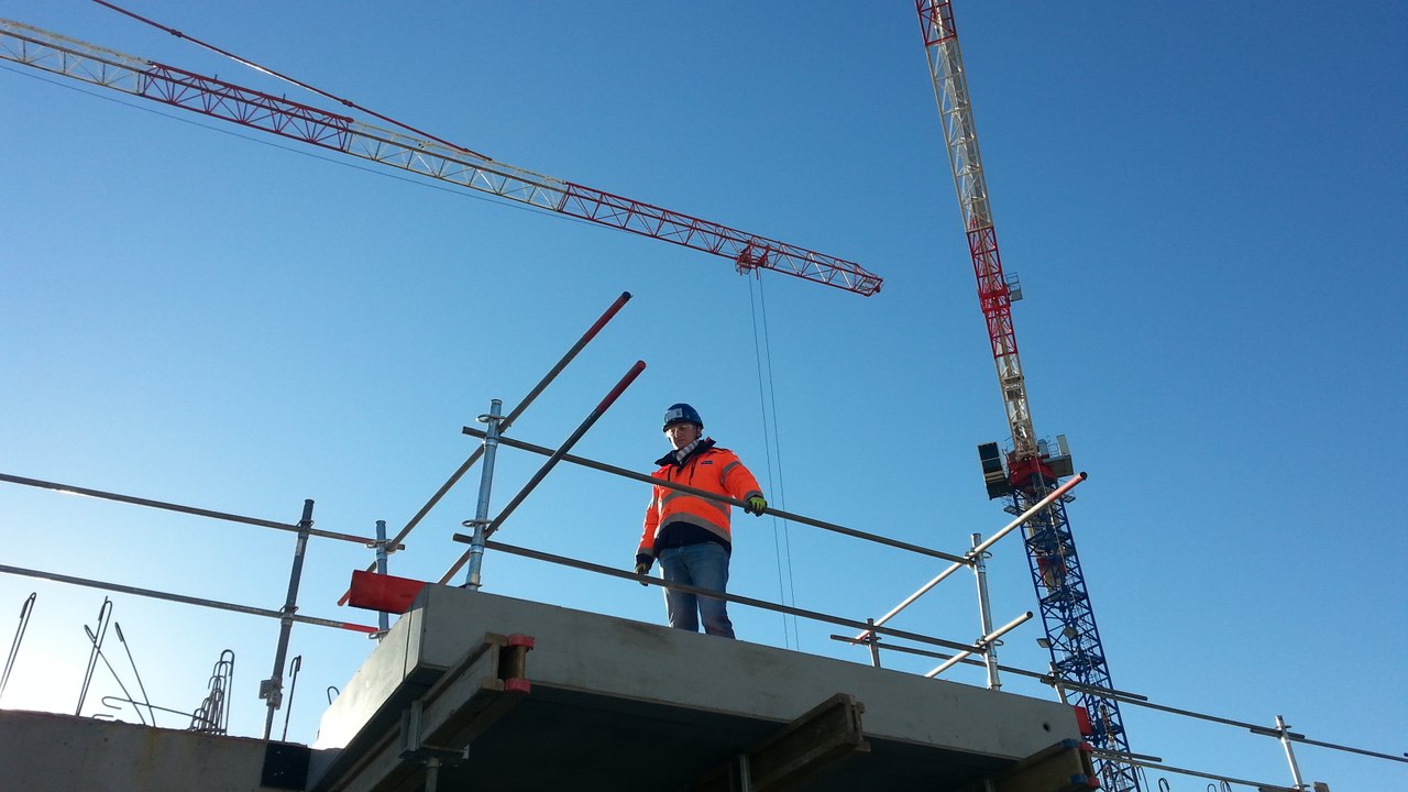 Visite du chantier de Muse à Metz