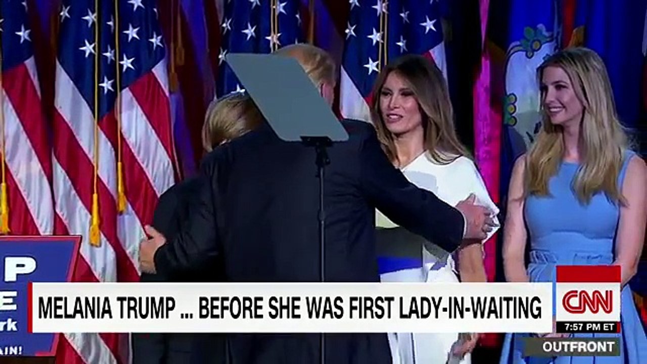 Melania Trump ... before she was first lady-in-waiting