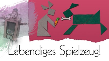 Kindliche Kreativität fördern: Tangram-Puzzle - Handmade