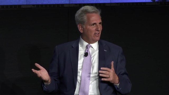 House Majority Leader ducks questions on Trump's allegations of voter fraud in California