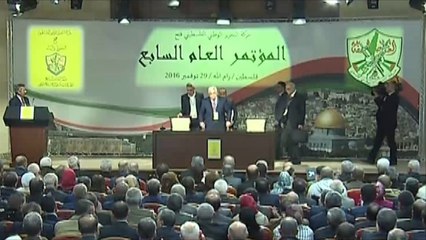 انتخاب عباس بالإجماع قائدا عاما لحركة فتح