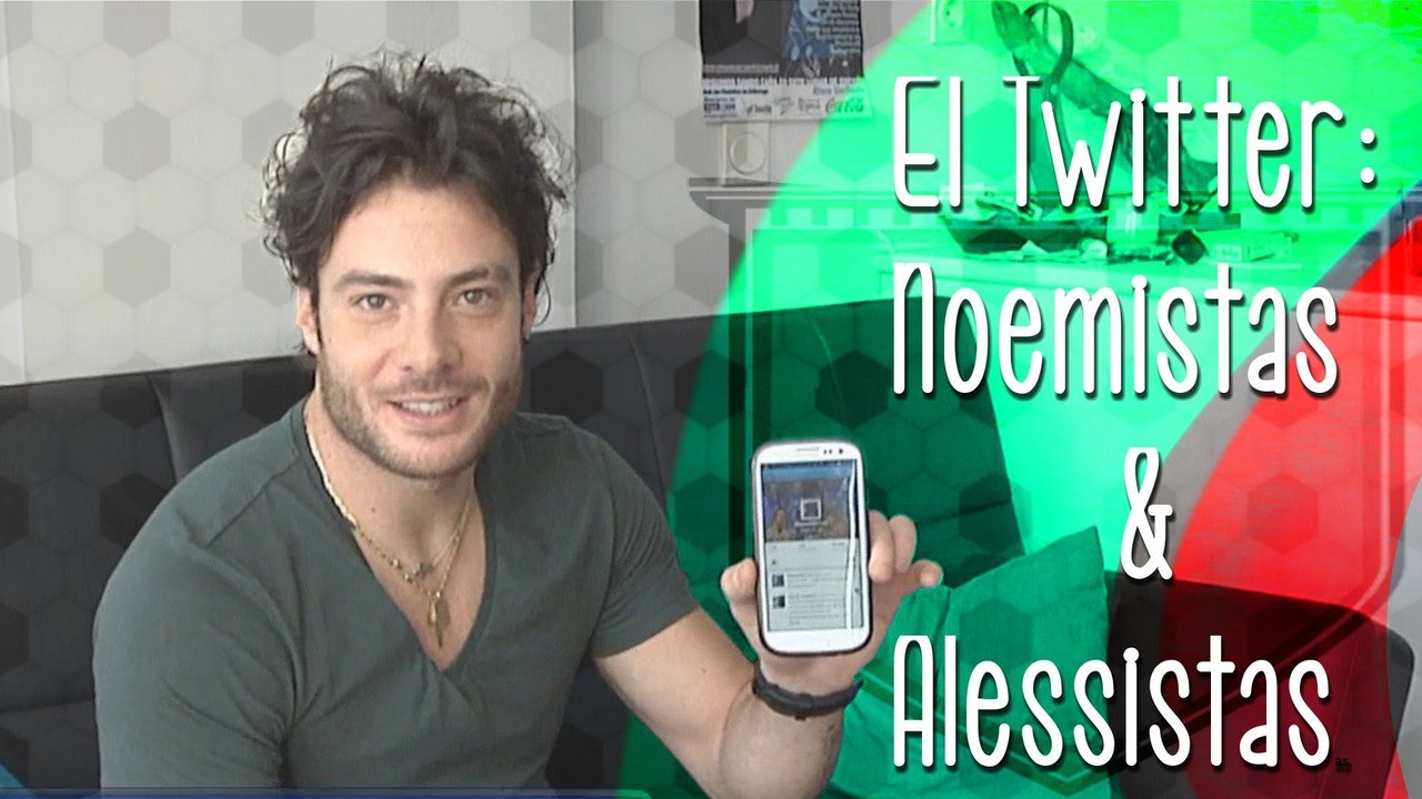 El Twitter: Alessistas y Noemistas