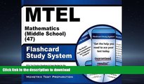 READ ONLINE MTEL Mathematics (Middle School) (47) Flashcard Study System: MTEL Test Practice