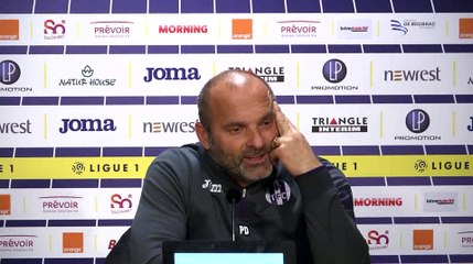 La conf' de Presse de Pascal Dupraz avant TFC/Montpellier