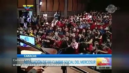 Delcy Rodríguez: "Ni nos salimos ni nos sacan de Mercosur"