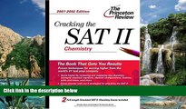 Buy Theodore Silver Cracking the SAT II: Chemistry, 2001-2002 Edition (Princeton Review: Cracking