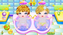 Baby Bath Time Fun & Baby Care for Toddlers with My Newborn Twins Baby Makeover Kids Games