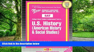 Price AMERICAN HISTORY   SOCIAL STUDIES (U.S. HISTORY) (SAT Subject Test Series) (Passbooks)