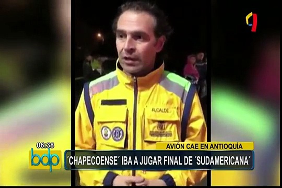 Chapecoense: confirman 76 muertos y 5 sobrevivientes tras accidente aéreo en Colombia