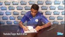 Mahrez se prend pour Pablo Picasso et dessine schmeichel