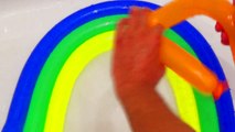 Rainbow Wet water Balloons Learn colours Finger Nursery Balloon family Compilation Video For Kids