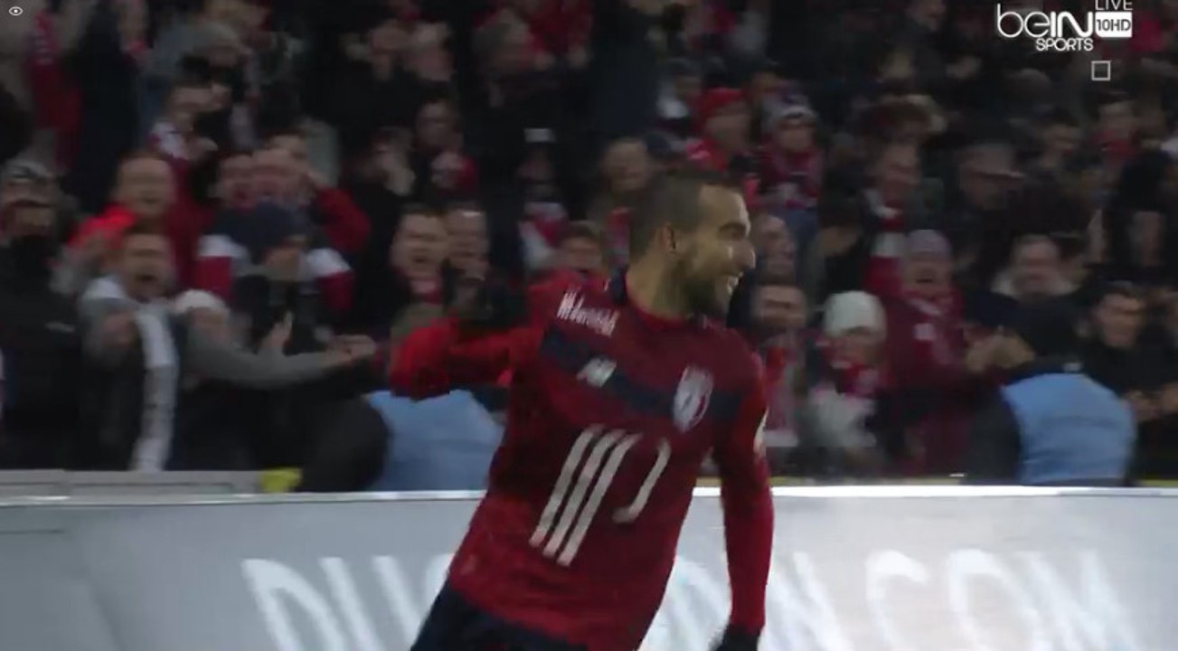 Naïm SLITI Goal , But - Lille OSC 2-0 Stade Malherbe Caen - (29/11/2016)