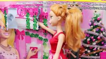 Barbie Advent Calendar Frozen Anna and Kristoff Surprise Presents Frozen Hans DisneyCarToys