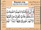Quran in urdu Surah AL Nissa 004 Ayat 057A Learn Quran translation in Urdu Easy Quran Learning