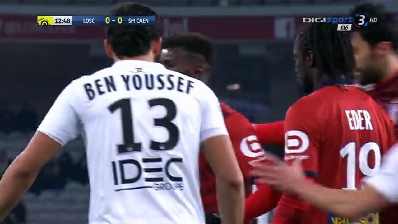 Eder Goal HD - Lille 1-0 Caen - 29.11.2016